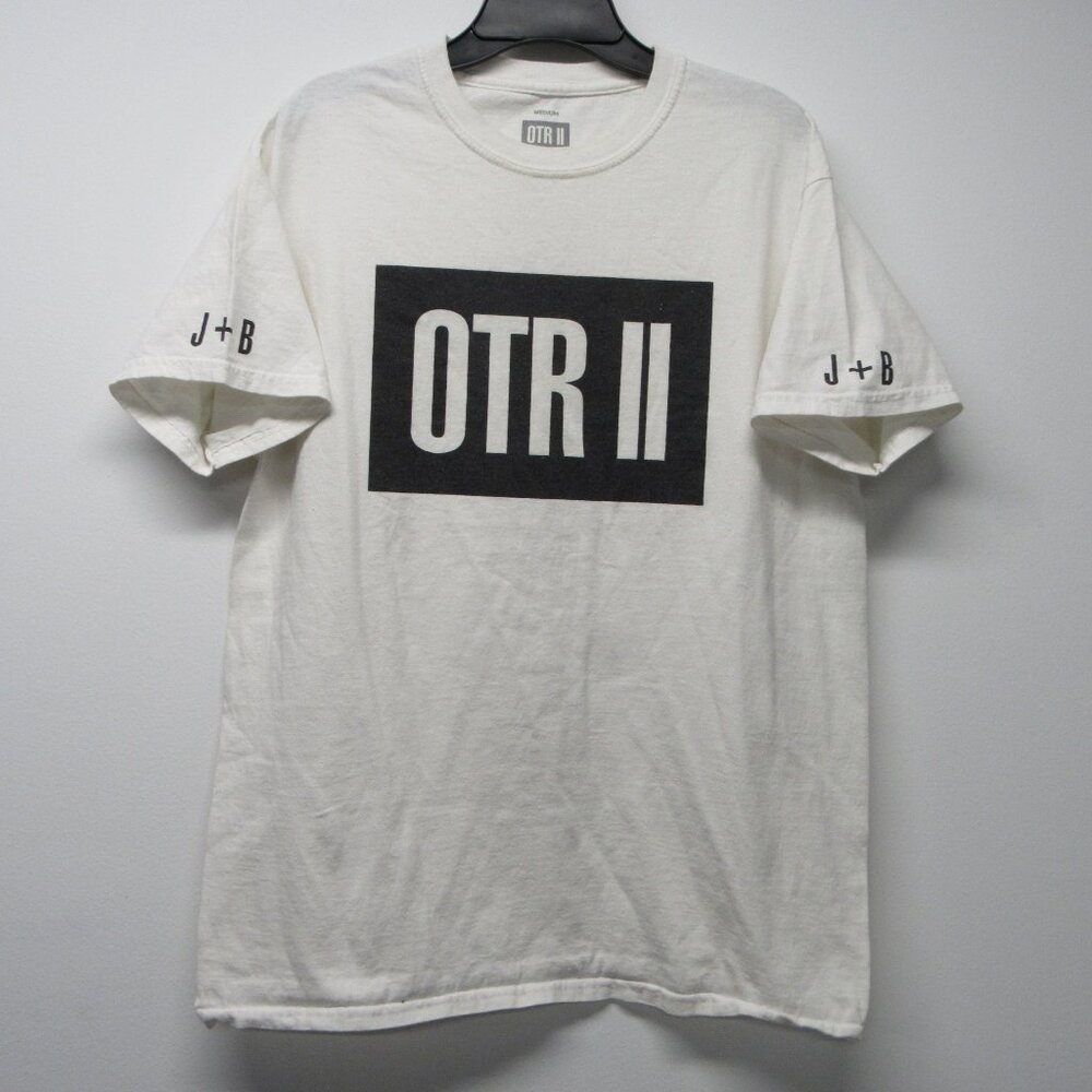 Jay-Z & Beyonce 2018 On The Run II Tour Concert Official Merch T Shirt M OTR II